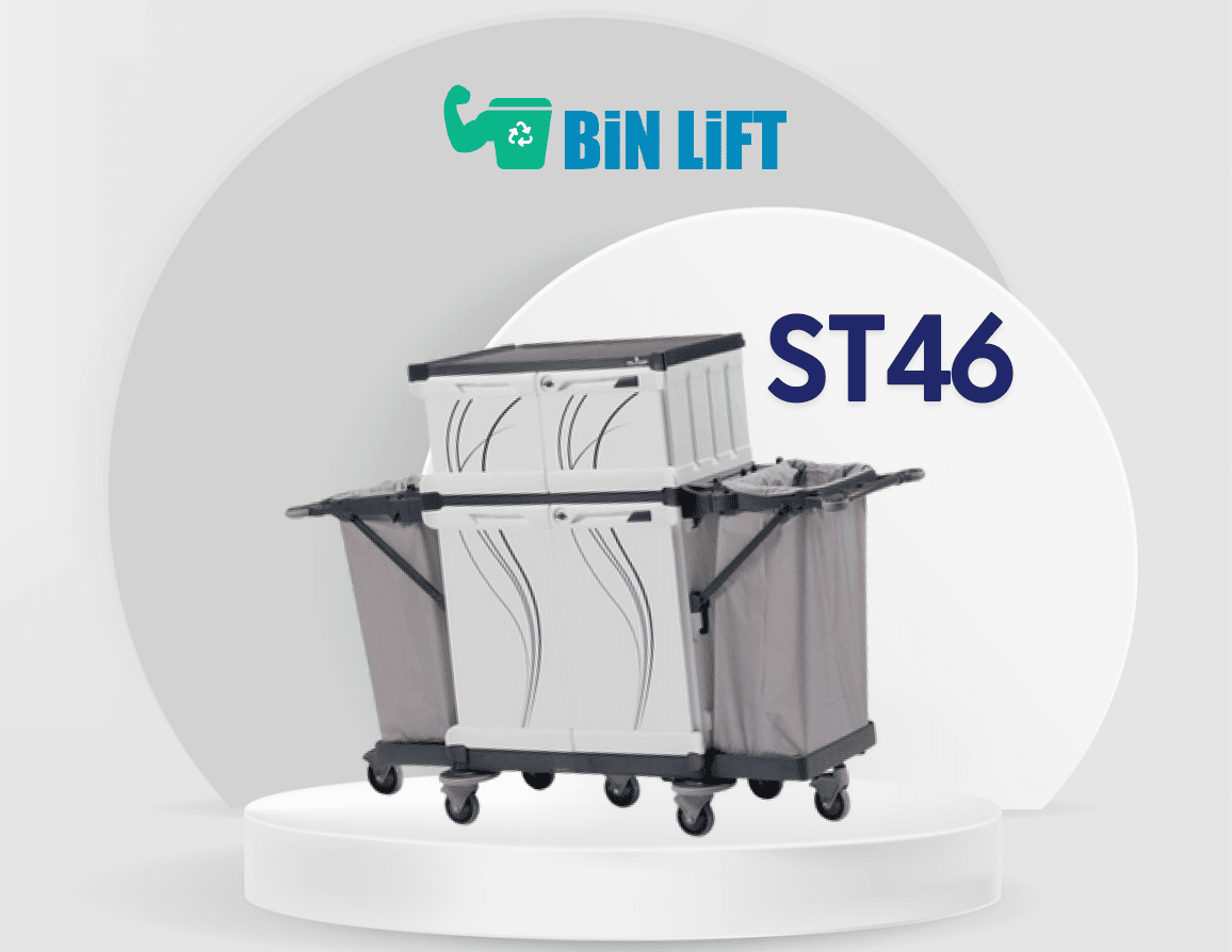 Filmop’s Emotion Hotel Service Trolley | Bin Lift - Qatar