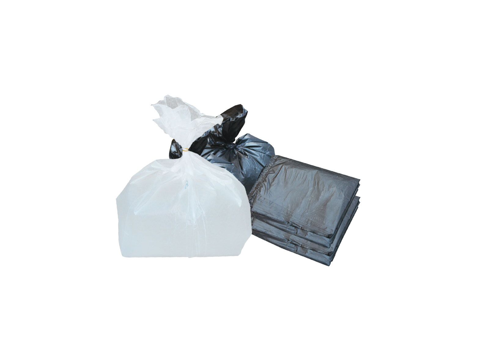 Garbage bags black and white | Bin Lift – Qatar